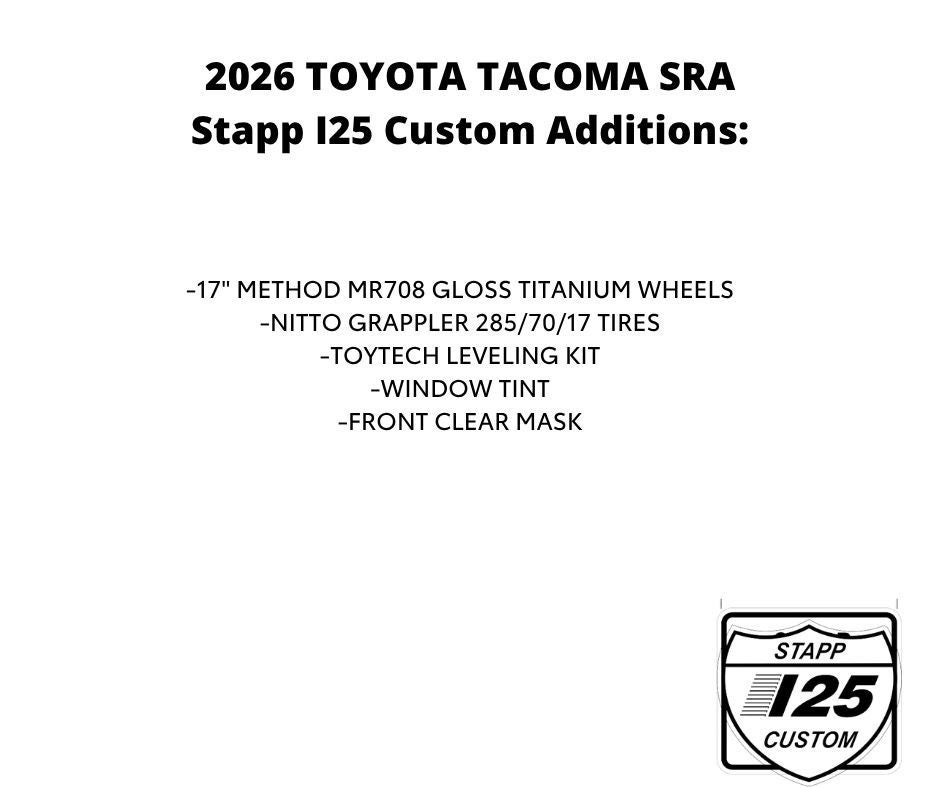 2026 Toyota Tacoma SR5