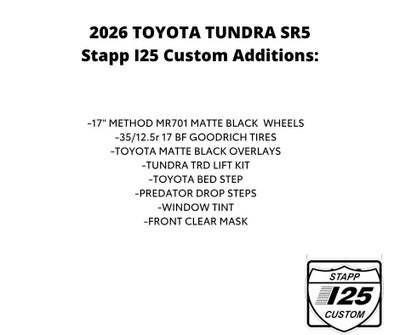 2026 Toyota Tundra SR5