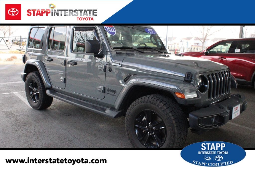 2022 Jeep Wrangler Sahara Altitude