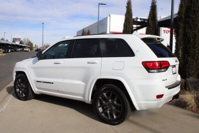 2021 Jeep Grand Cherokee 80th Anniversary Edition