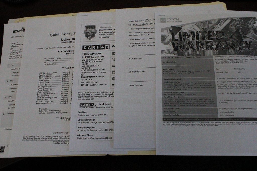 2015 Jeep Grand Cherokee Limited
