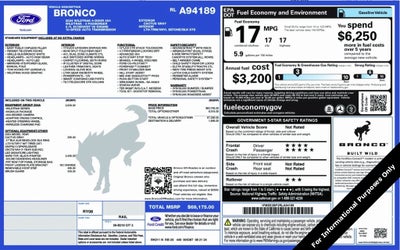 2024 Ford Bronco Wildtrak