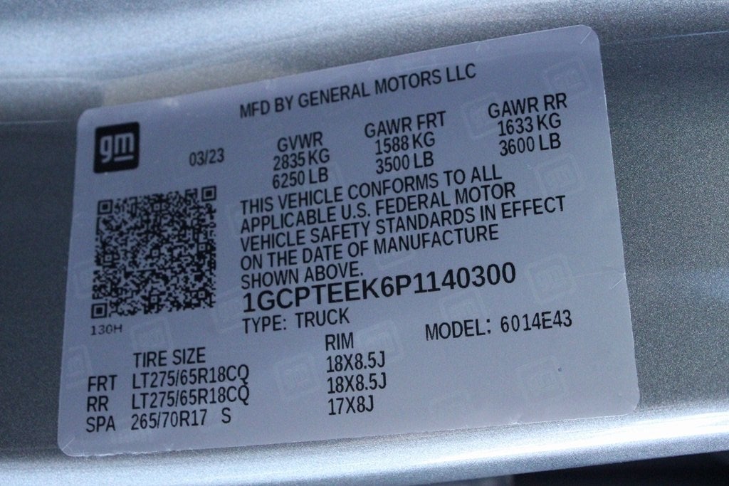 2023 Chevrolet Colorado Trail Boss