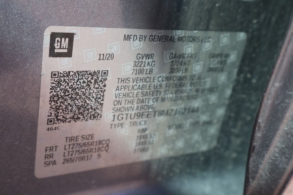 2021 GMC Sierra AT4