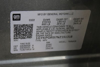 2022 Cadillac XT6 Sport