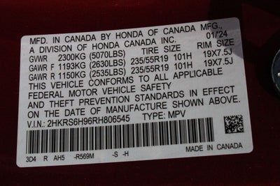 2024 Honda CR-V Sport Touring