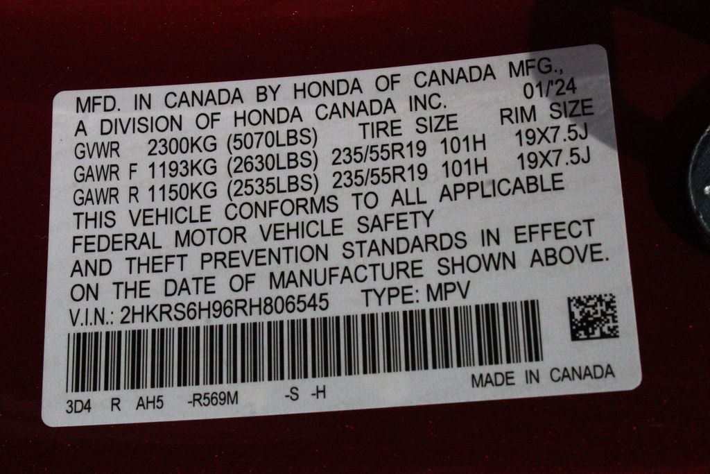2024 Honda CR-V Sport Touring