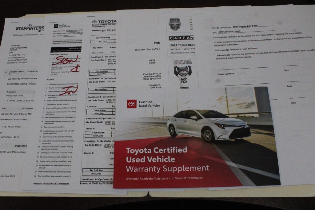 2021 Toyota RAV4 XLE