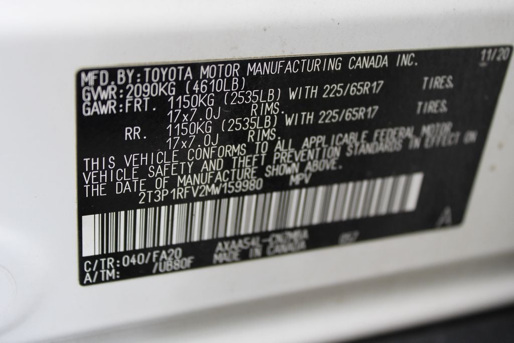 2021 Toyota RAV4 XLE