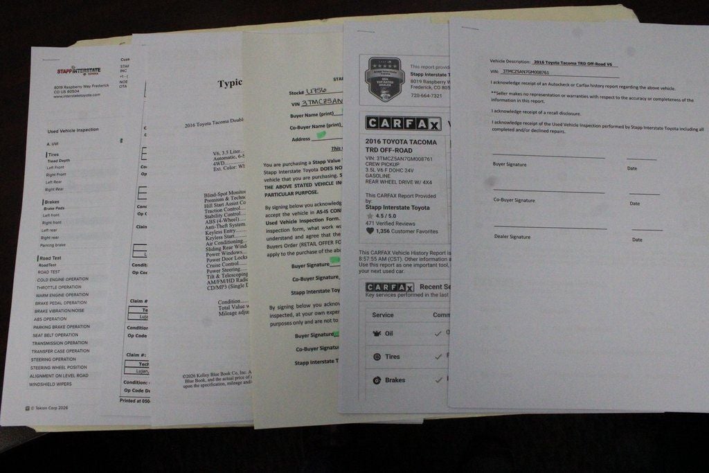 2016 Toyota TACOMA TRD OFFRD TRD Off-Road V6