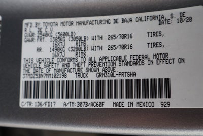 2021 Toyota Tacoma TRD Off-Road V6