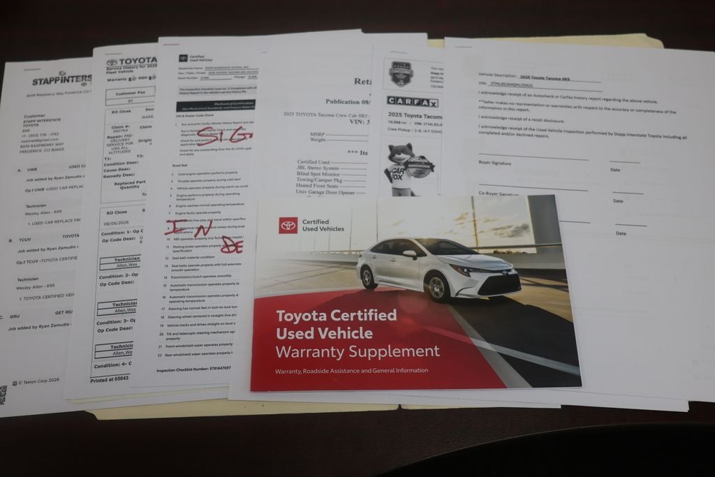 2025 Toyota Tacoma SR5
