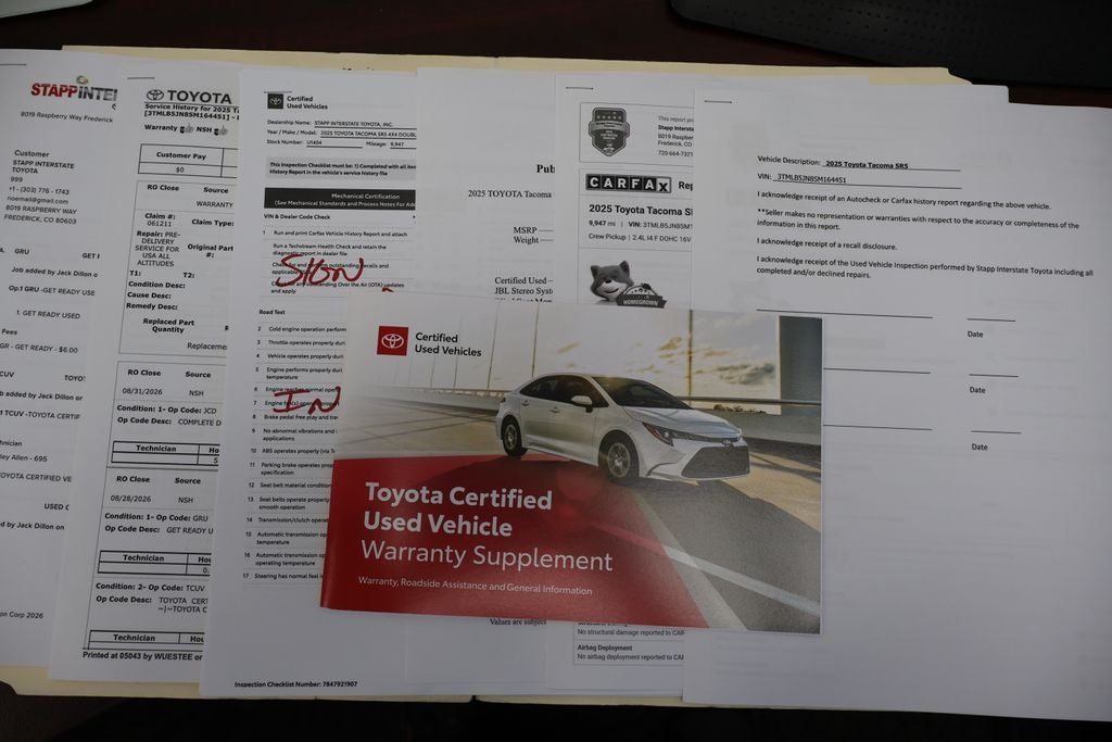 2025 Toyota Tacoma SR5