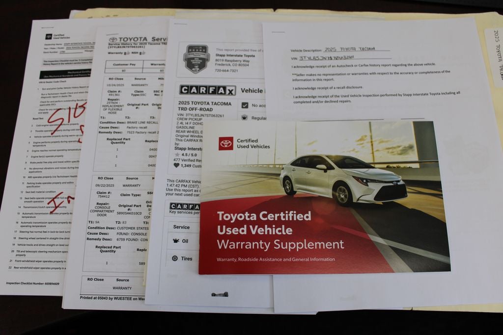 2025 Toyota TACOMA TRD OFFRD TRD Off-Road