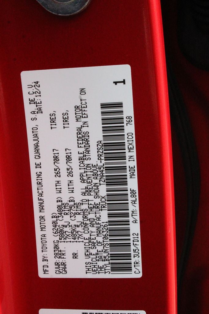 2025 Toyota TACOMA TRD OFFRD TRD Off-Road