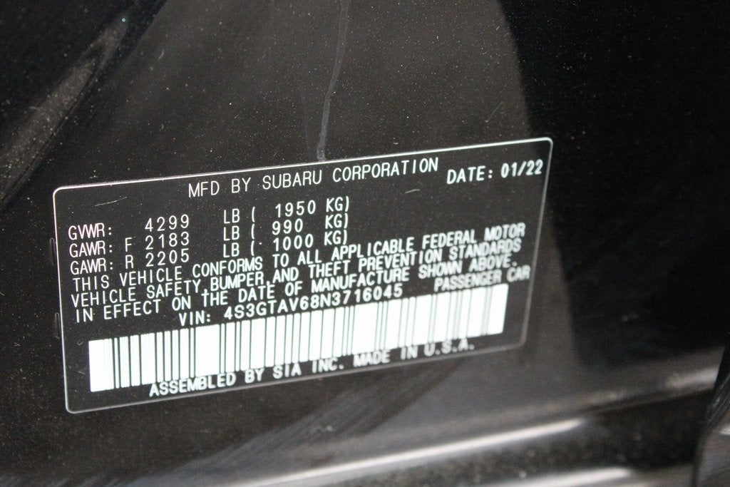 2022 Subaru Impreza Premium