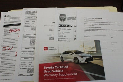 2023 Toyota CAMRY SE