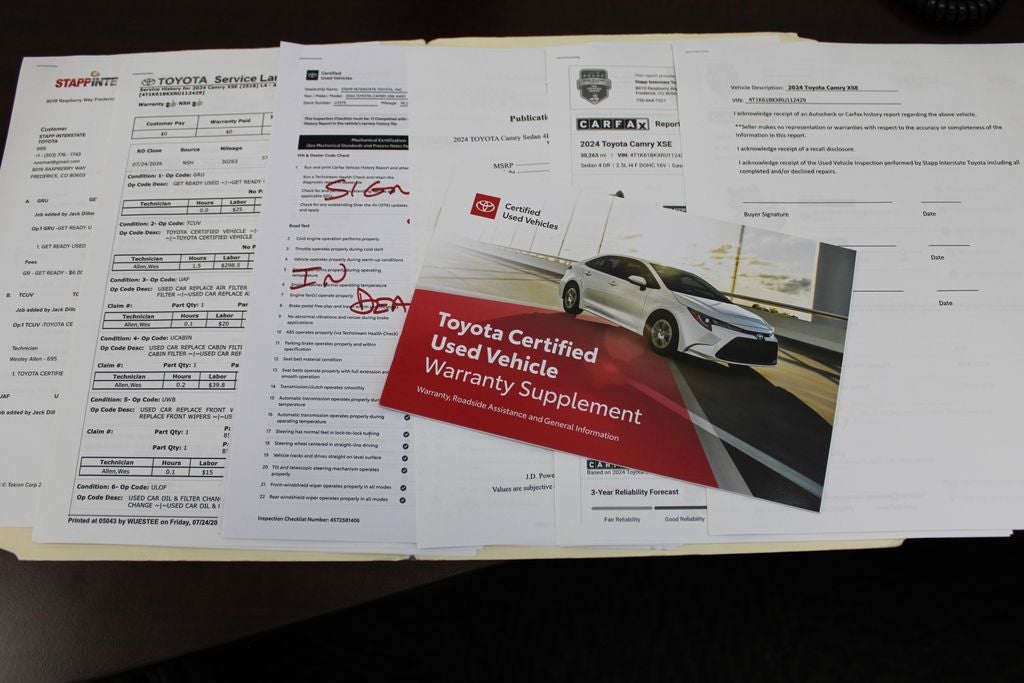 2024 Toyota Camry XSE