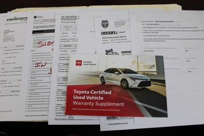 2022 Toyota Camry XSE V6