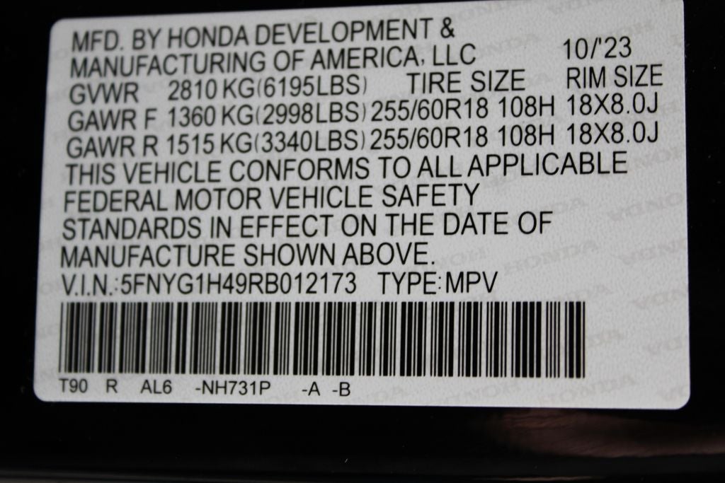 2024 Honda Pilot EX-L 8 Passenger
