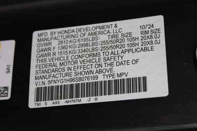2025 Honda Pilot Black Edition