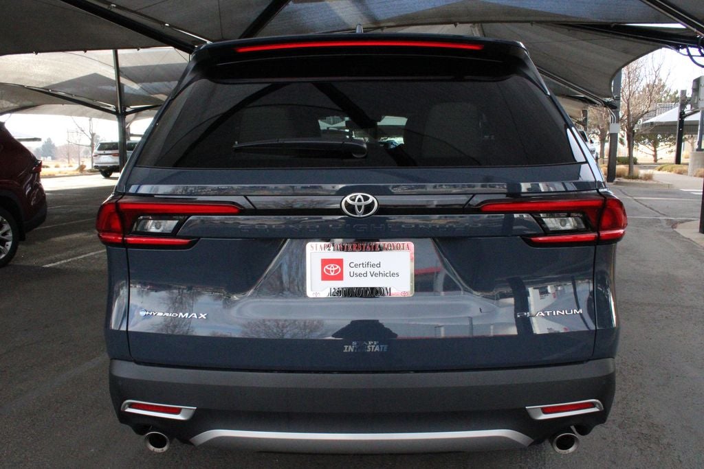 2025 Toyota Grand Highlander Hybrid MAX Platinum