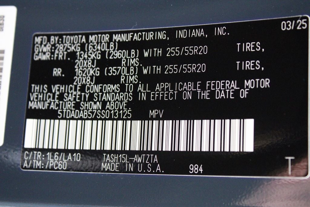 2025 Toyota Grand Highlander Hybrid MAX Platinum