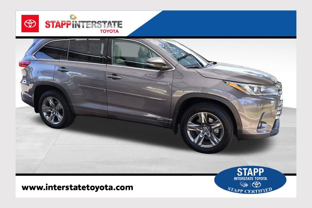 2017 Toyota Highlander Hybrid Limited Platinum