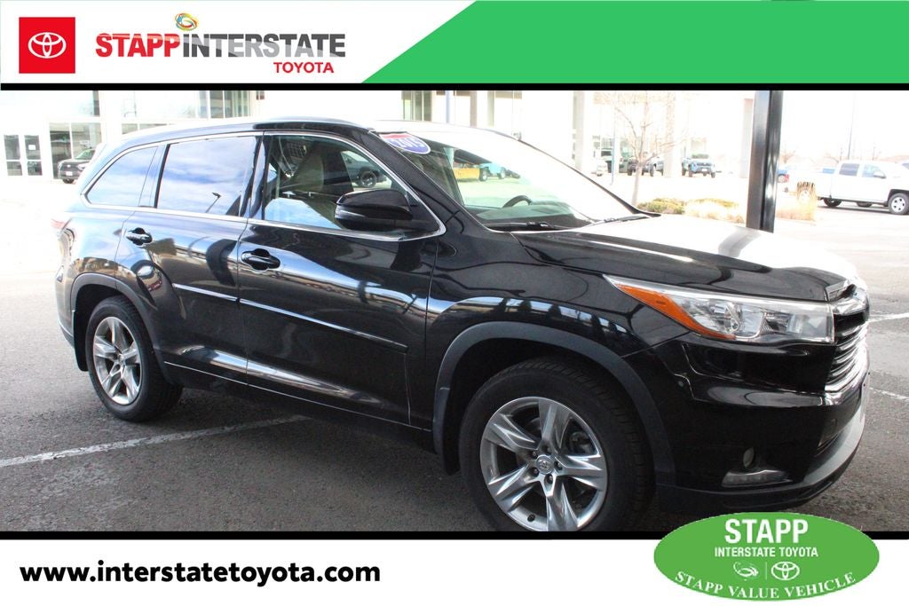 2015 Toyota HIGHLANDER Limited Platinum V6