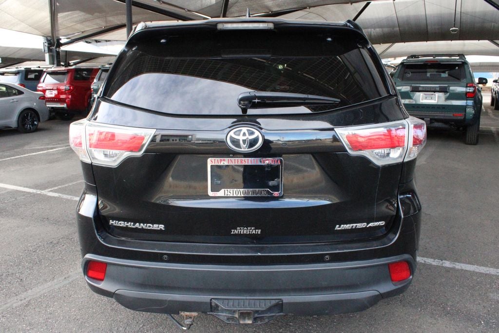 2015 Toyota HIGHLANDER Limited Platinum V6