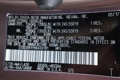 2017 Toyota Highlander Limited
