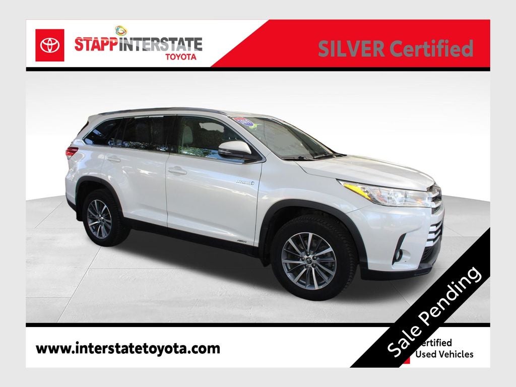 2019 Toyota HIGHLANDER HYBRD XLE