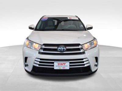 2019 Toyota HIGHLANDER HYBRD XLE