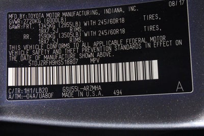 2017 Toyota Highlander XLE