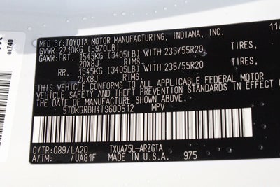 2026 Toyota Highlander Platinum