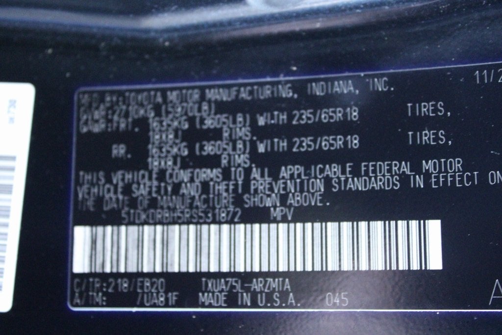 2024 Toyota HIGHLANDER XLE