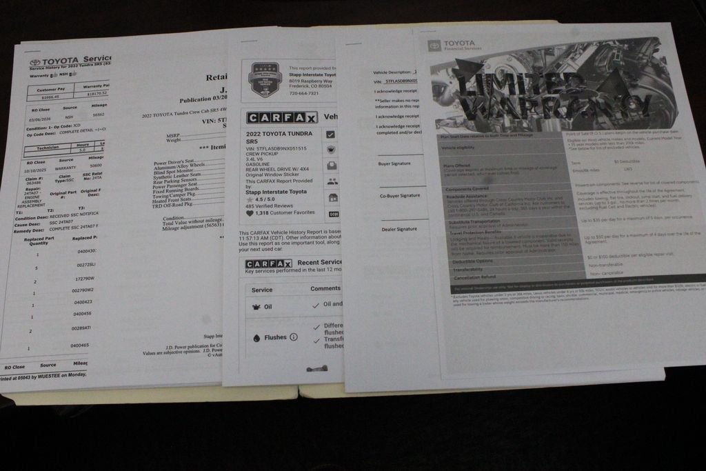 2022 Toyota TUNDRA 4X4 SR5