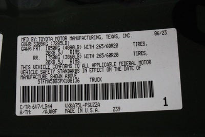 2023 Toyota Tundra 1794