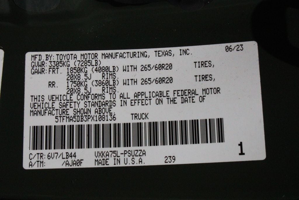 2023 Toyota Tundra 1794