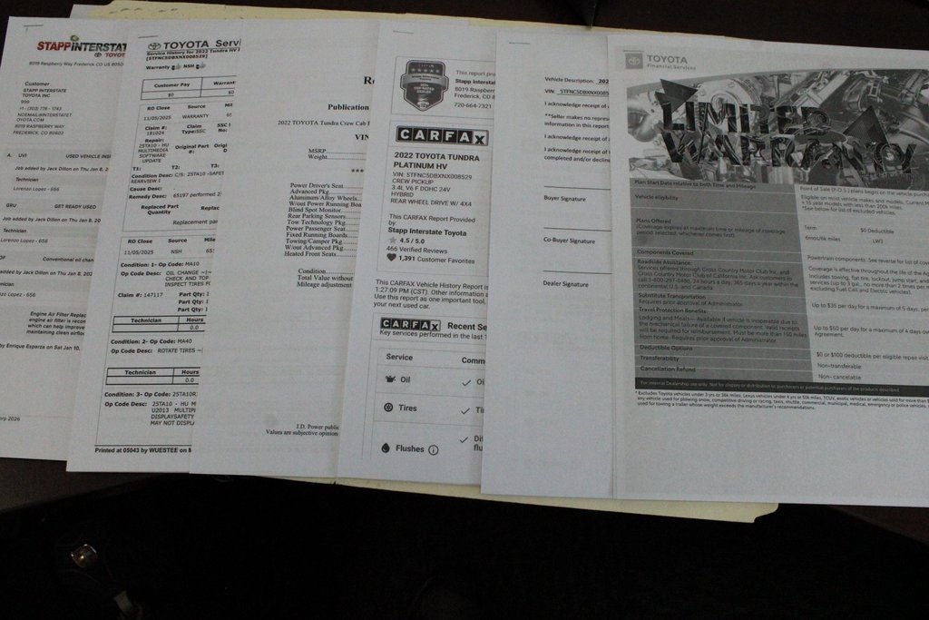 2022 Toyota TUNDRA HV 4X4 Platinum