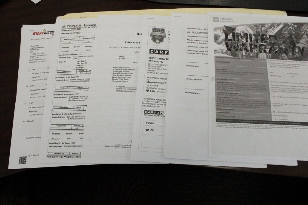 2023 Toyota TUNDRA HV 4X4 TRD Pro