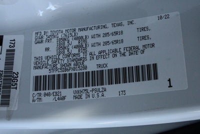 2023 Toyota TUNDRA HV 4X4 TRD Pro