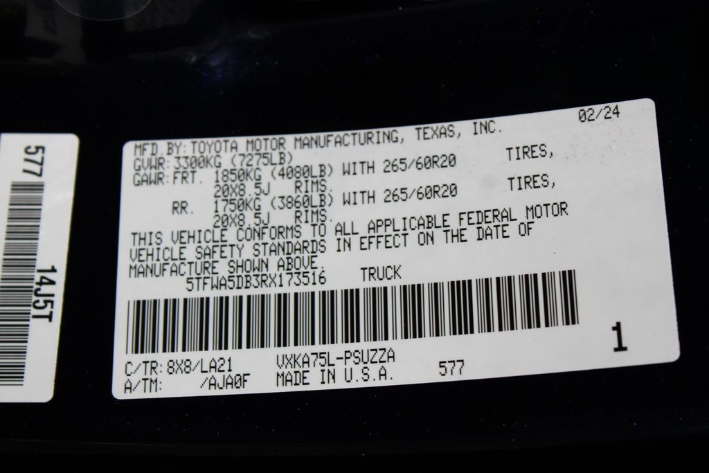 2024 Toyota Tundra Platinum