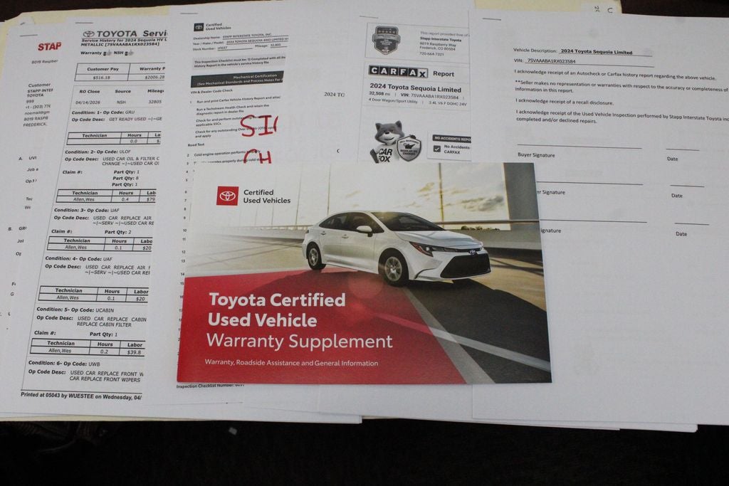 2024 Toyota SEQUOIA 4WD Limited