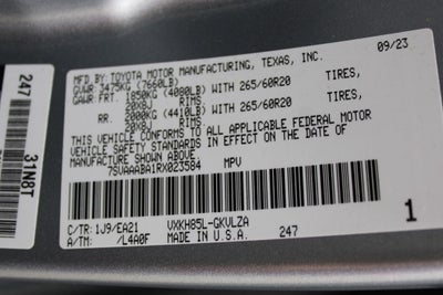 2024 Toyota SEQUOIA 4WD Limited