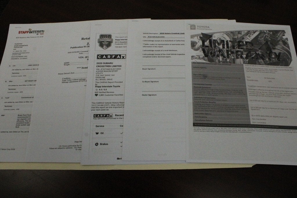 2020 Subaru Crosstrek Limited