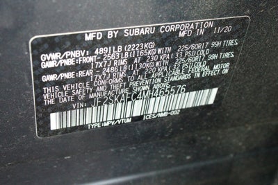 2021 Subaru Forester Premium