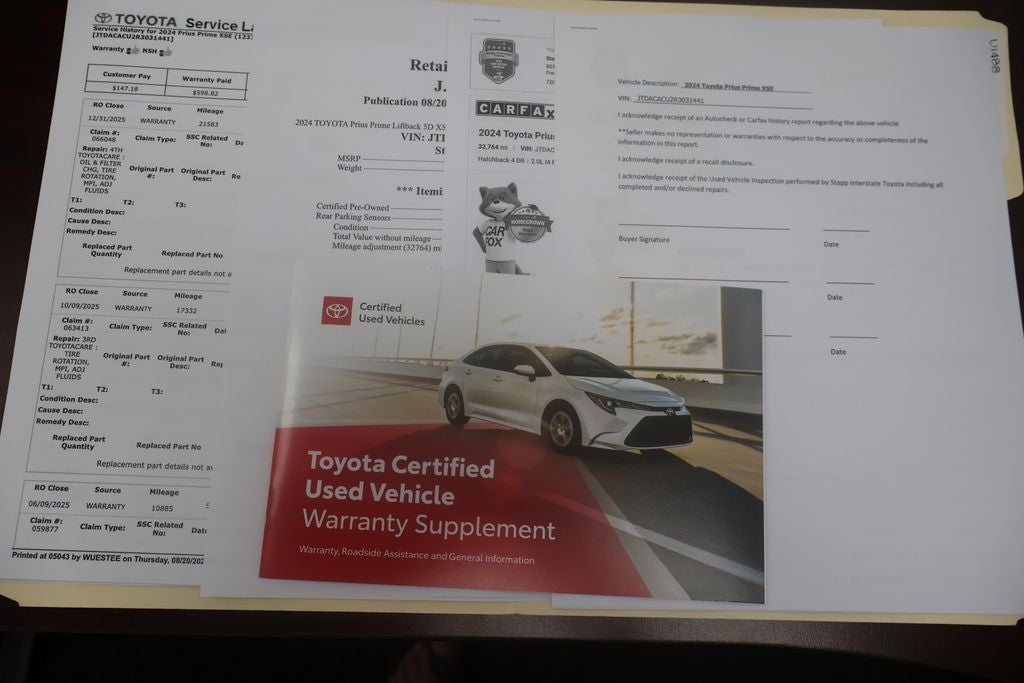 2024 Toyota Prius Prime XSE