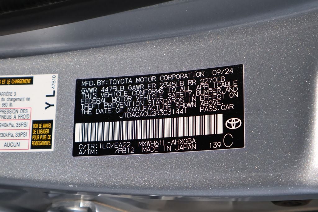 2024 Toyota Prius Prime XSE