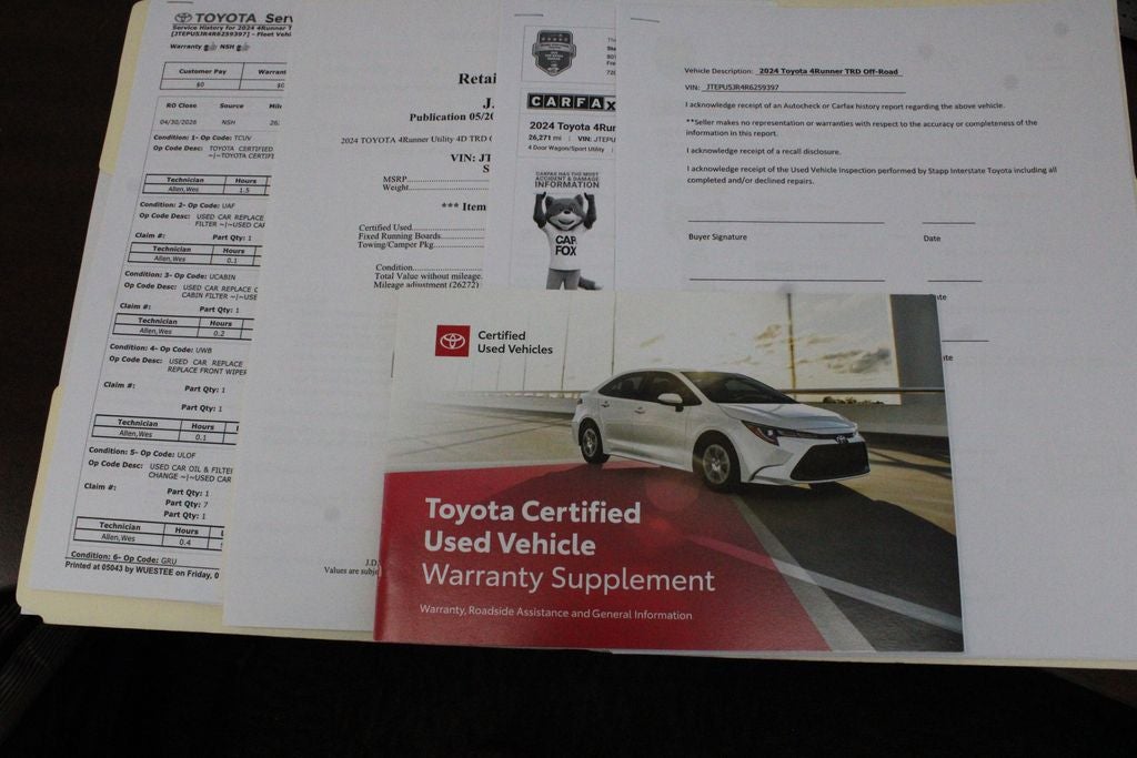 2024 Toyota 4RUNNER TRD Off-Road